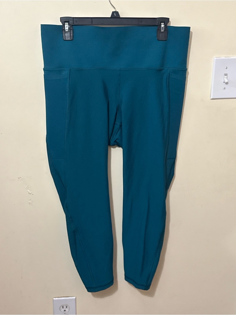 Old Navy Teal High-Waist Active Leggings